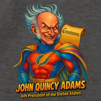 The Presidential Chronicles John Quincy Adams Vector Backpack