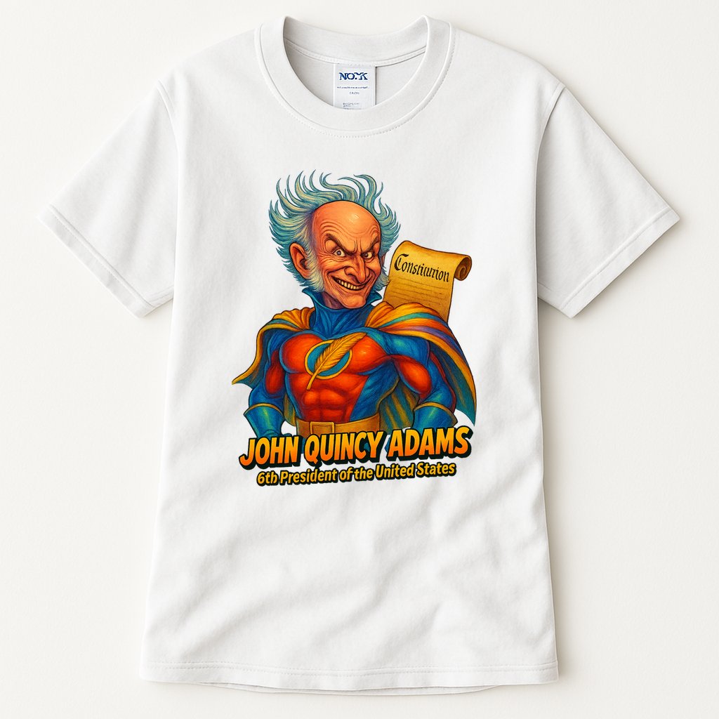 The Presidential Chronicles John Quincy Adams Tall T-Shirt