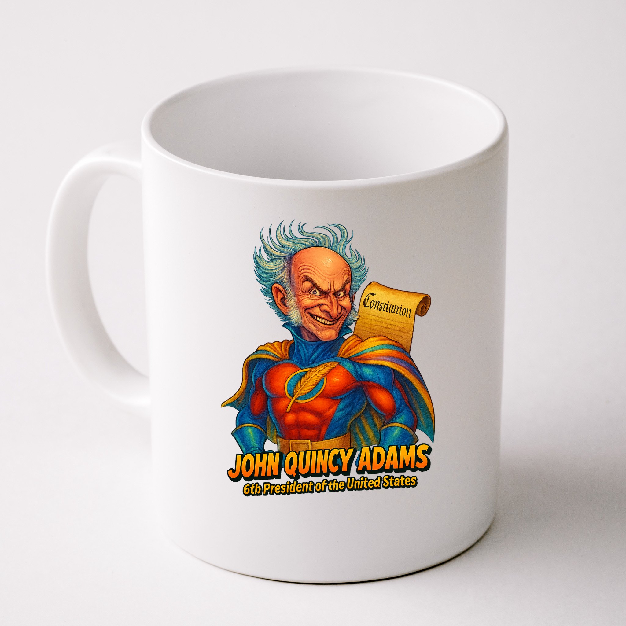 The Presidential Chronicles John Quincy Adams Mug
