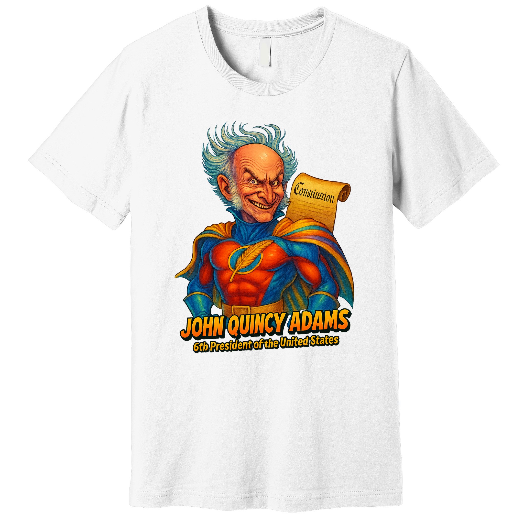 The Presidential Chronicles John Quincy Adams Premium T-Shirt