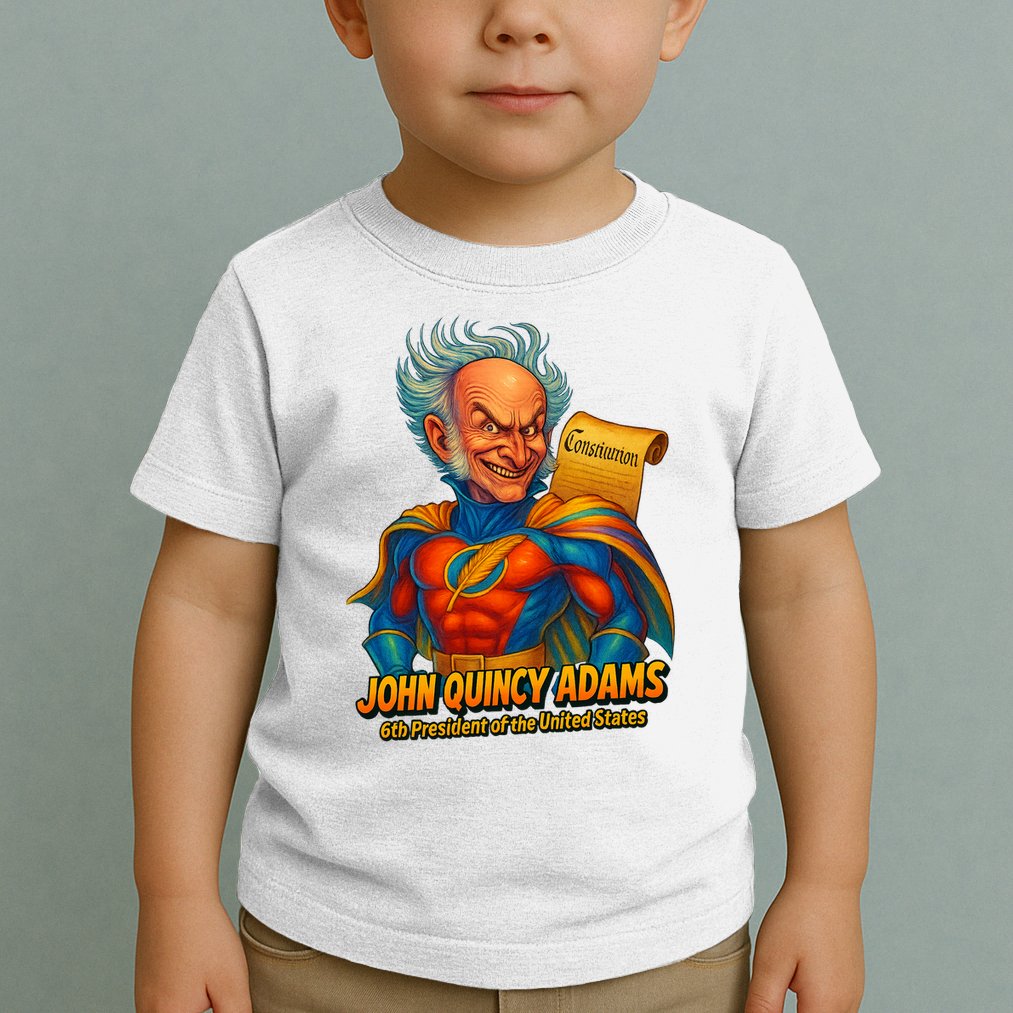 The Presidential Chronicles John Quincy Adams Toddler T-Shirt