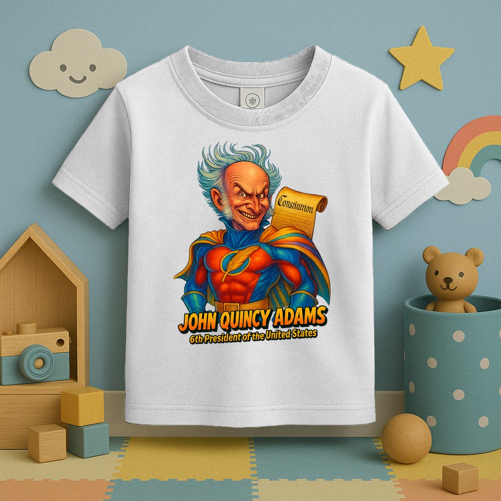 The Presidential Chronicles John Quincy Adams Toddler T-Shirt