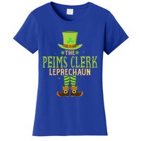 The Peims Clerk Leprechaun Funny Matching St Patricks Day Great Gift Women's T-Shirt