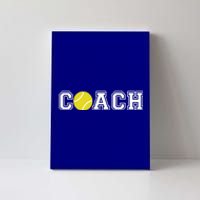 Tennis Player Coach Sports Dad Gift For Tennis Trainer Meaningful Gift Canvas