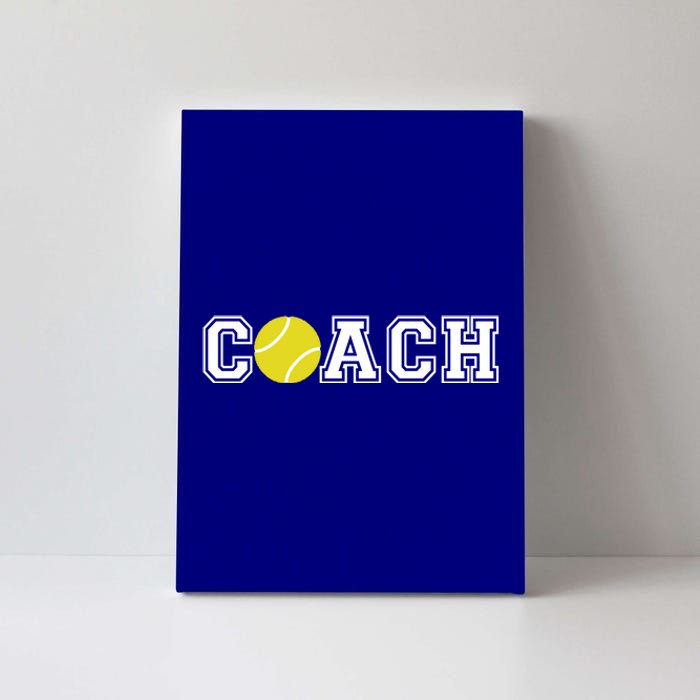 Tennis Player Coach Sports Dad Gift For Tennis Trainer Meaningful Gift Canvas