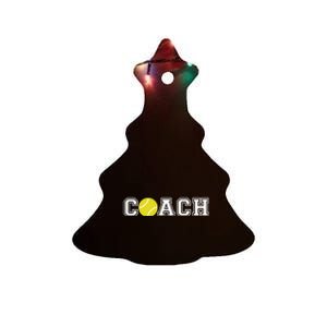 Tennis Player Coach Sports Dad Gift For Tennis Trainer Meaningful Gift Ceramic Tree Ornament