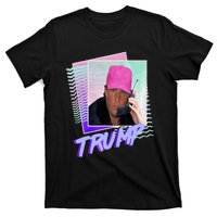 Trump Pink Cap Making Phone Call T-Shirt