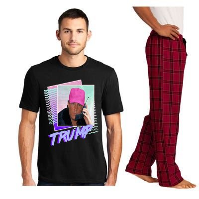 Trump Pink Cap Making Phone Call Pajama Set