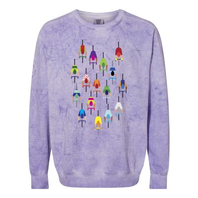 The Peloton – Cyclists Active Colorblast Crewneck Sweatshirt