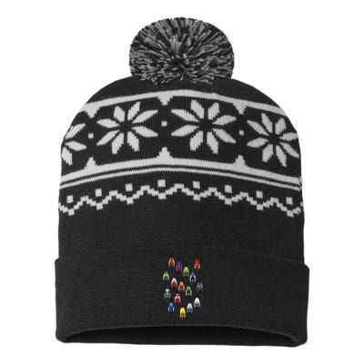 The Peloton – Cyclists Active USA-Made Snowflake Beanie