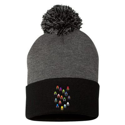 The Peloton – Cyclists Active Pom Pom 12in Knit Beanie