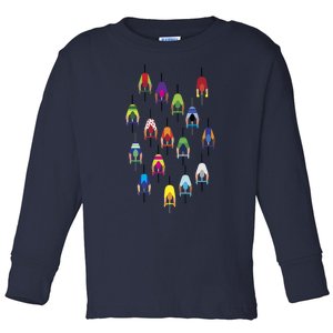 The Peloton – Cyclists Active Toddler Long Sleeve Shirt