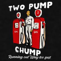 Two Pump Chump Running Out Way Too Fast Funny Quote Ladies PosiCharge Tri-Blend Wicking Tank