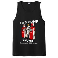Two Pump Chump Running Out Way Too Fast Funny Quote PosiCharge Competitor Tank