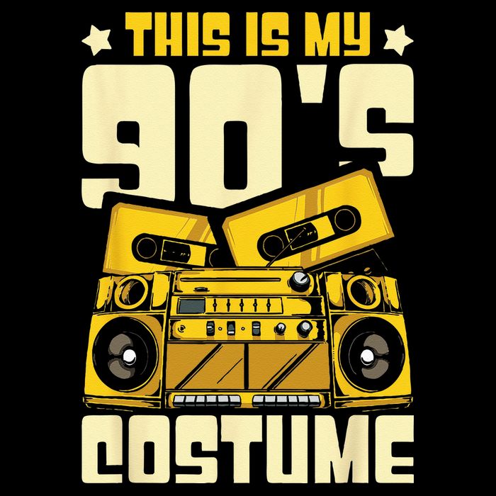 Theme Party Costume 90s Cooling Performance Crew T-Shirt