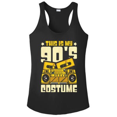 Theme Party Costume 90s Ladies PosiCharge Competitor Racerback Tank