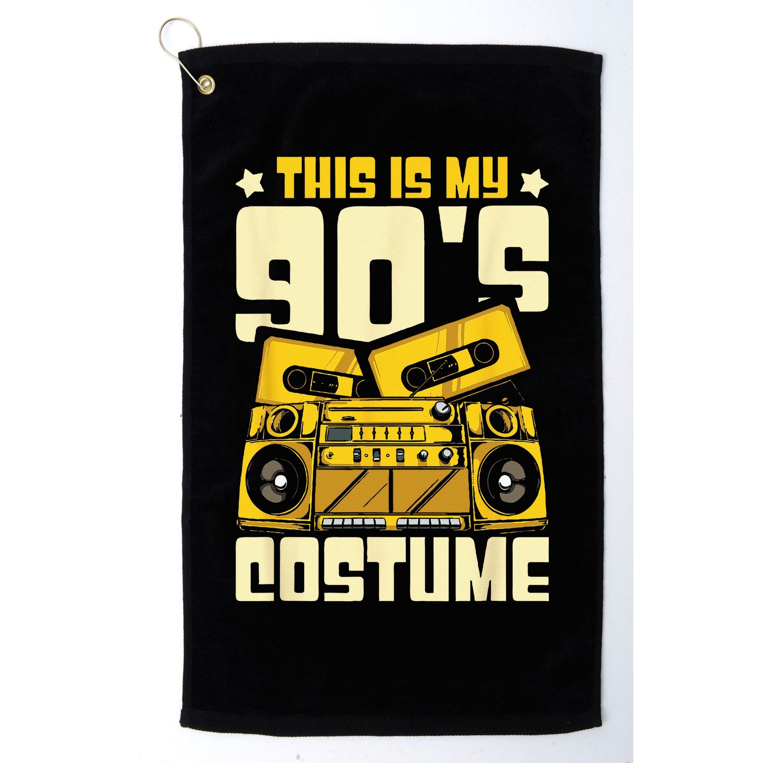 Theme Party Costume 90s Golf Towel