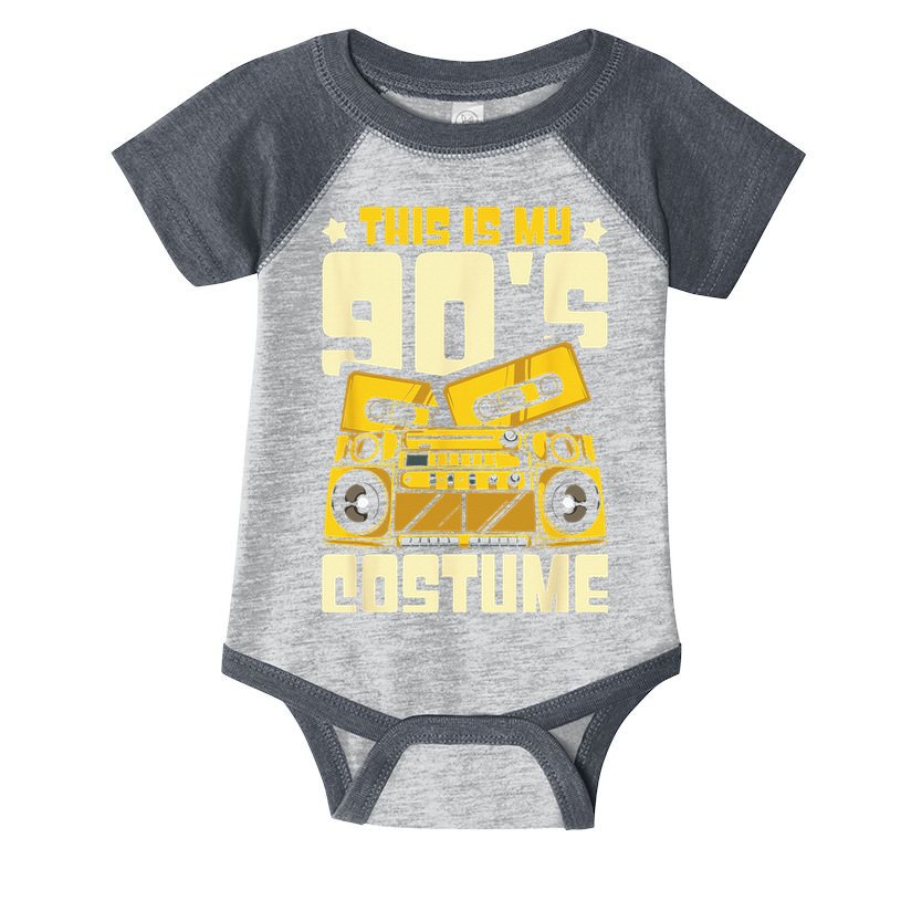 Theme Party Costume 90s Infant Baby Jersey Bodysuit