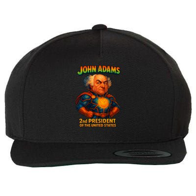 The Presidential Chronicles John Adams Wool Snapback Cap
