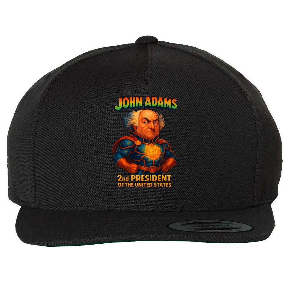 The Presidential Chronicles John Adams Wool Snapback Cap