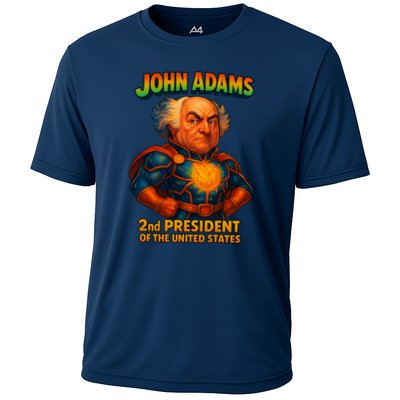 The Presidential Chronicles John Adams Cooling Performance Crew T-Shirt