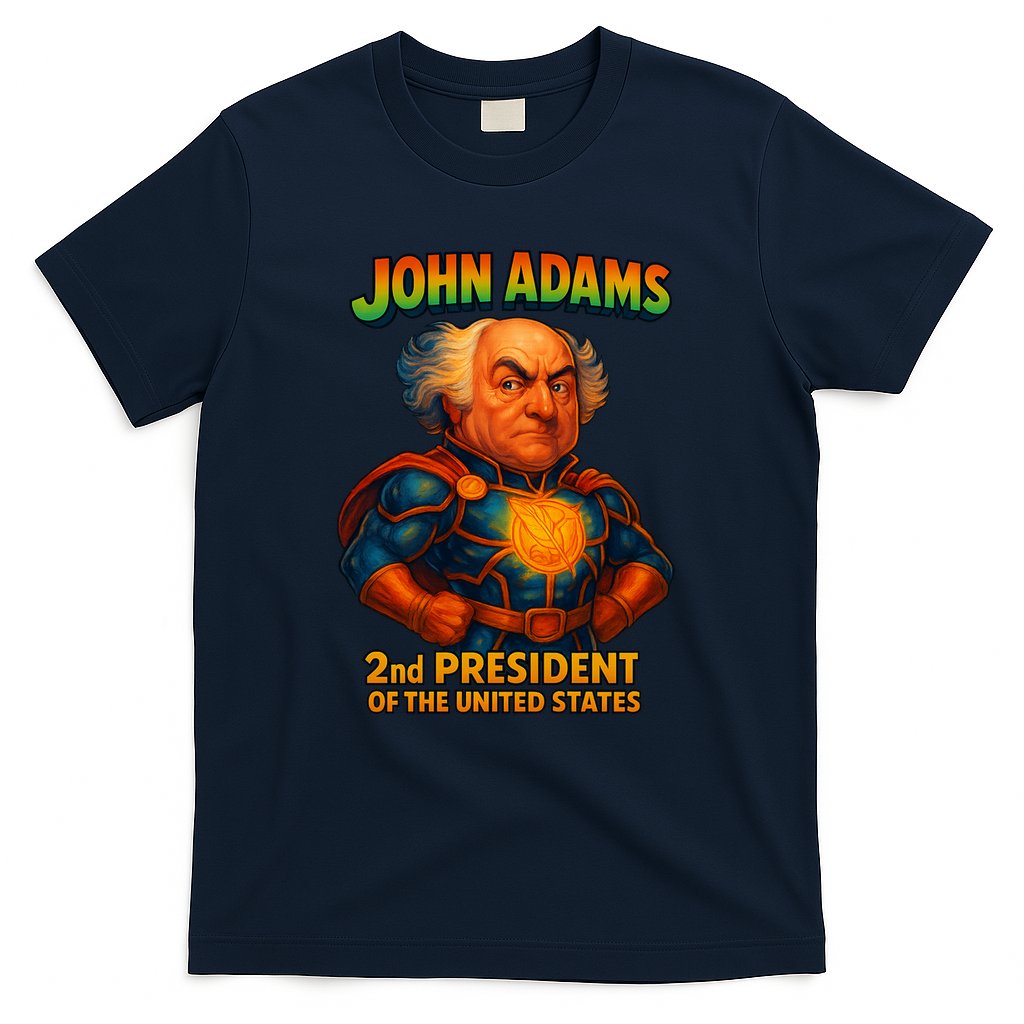 The Presidential Chronicles John Adams T-Shirt
