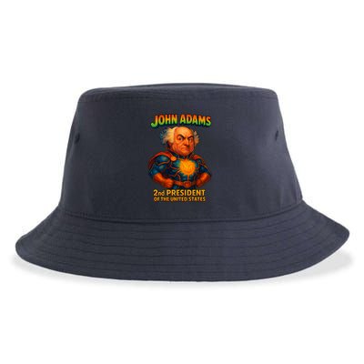 The Presidential Chronicles John Adams Sustainable Bucket Hat