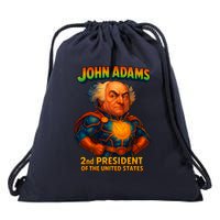 The Presidential Chronicles John Adams Drawstring Bag