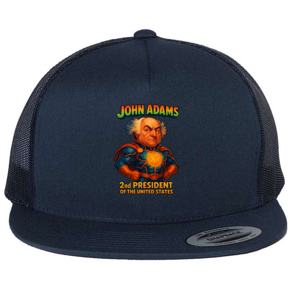 The Presidential Chronicles John Adams Flat Bill Trucker Hat