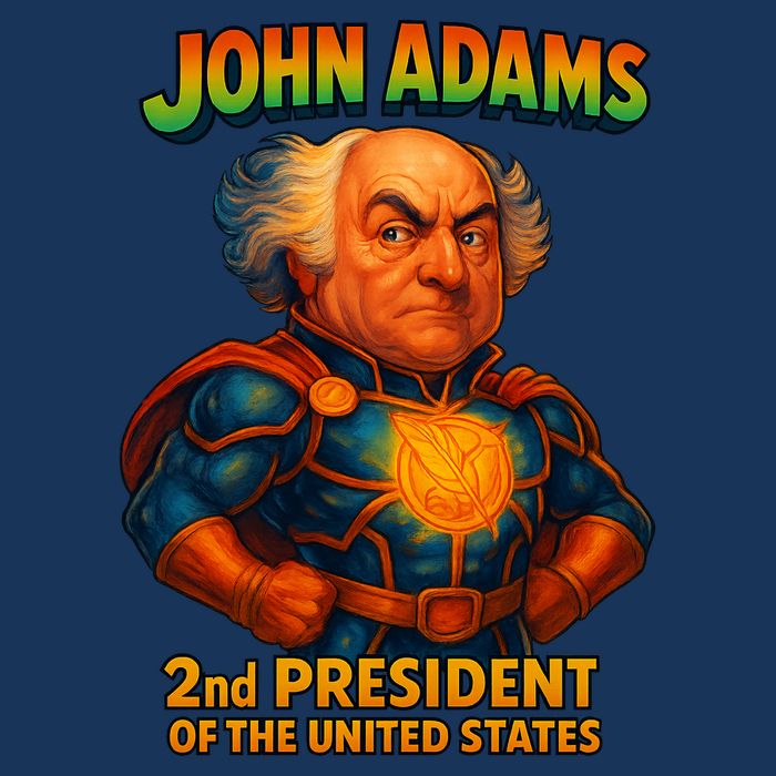 The Presidential Chronicles John Adams 16 in Basic Backpack