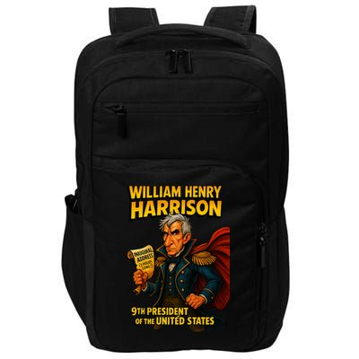 The Presidential Chronicles William Henry Harrison Impact Tech Backpack