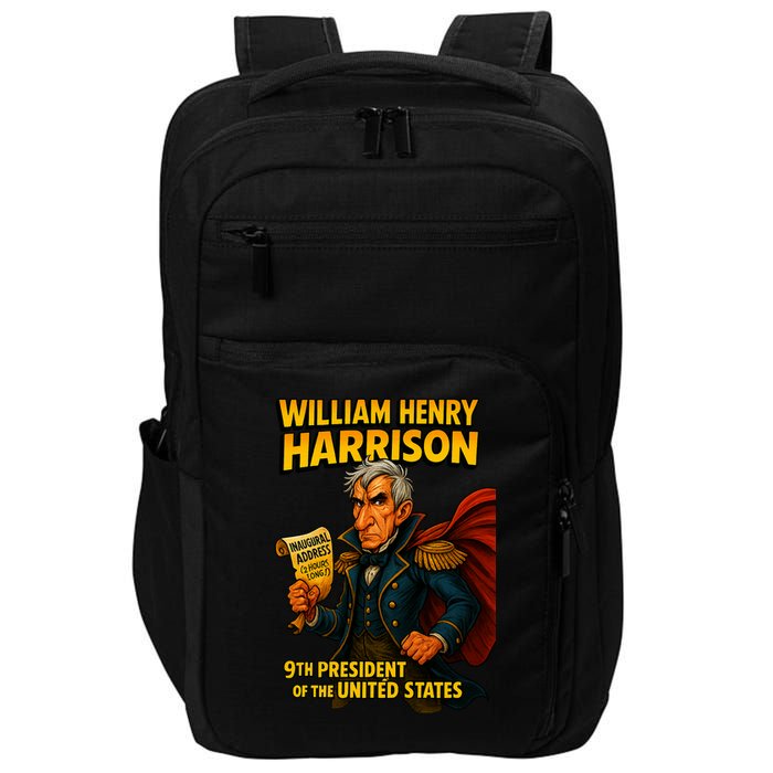 The Presidential Chronicles William Henry Harrison Impact Tech Backpack