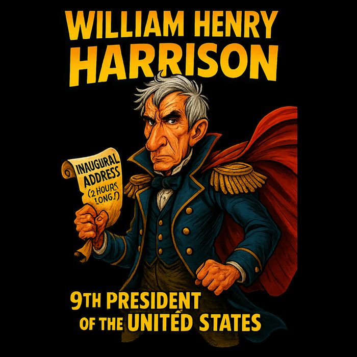 The Presidential Chronicles William Henry Harrison Impact Tech Backpack