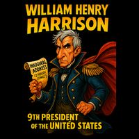 The Presidential Chronicles William Henry Harrison 16 in Basic Backpack