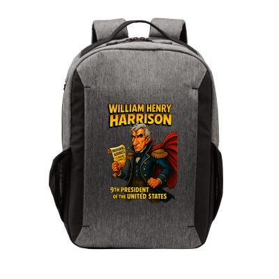 The Presidential Chronicles William Henry Harrison Vector Backpack