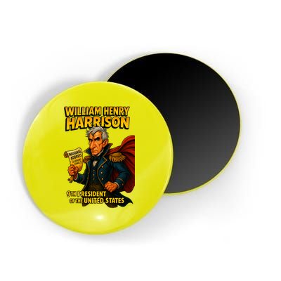 The Presidential Chronicles William Henry Harrison Magnet