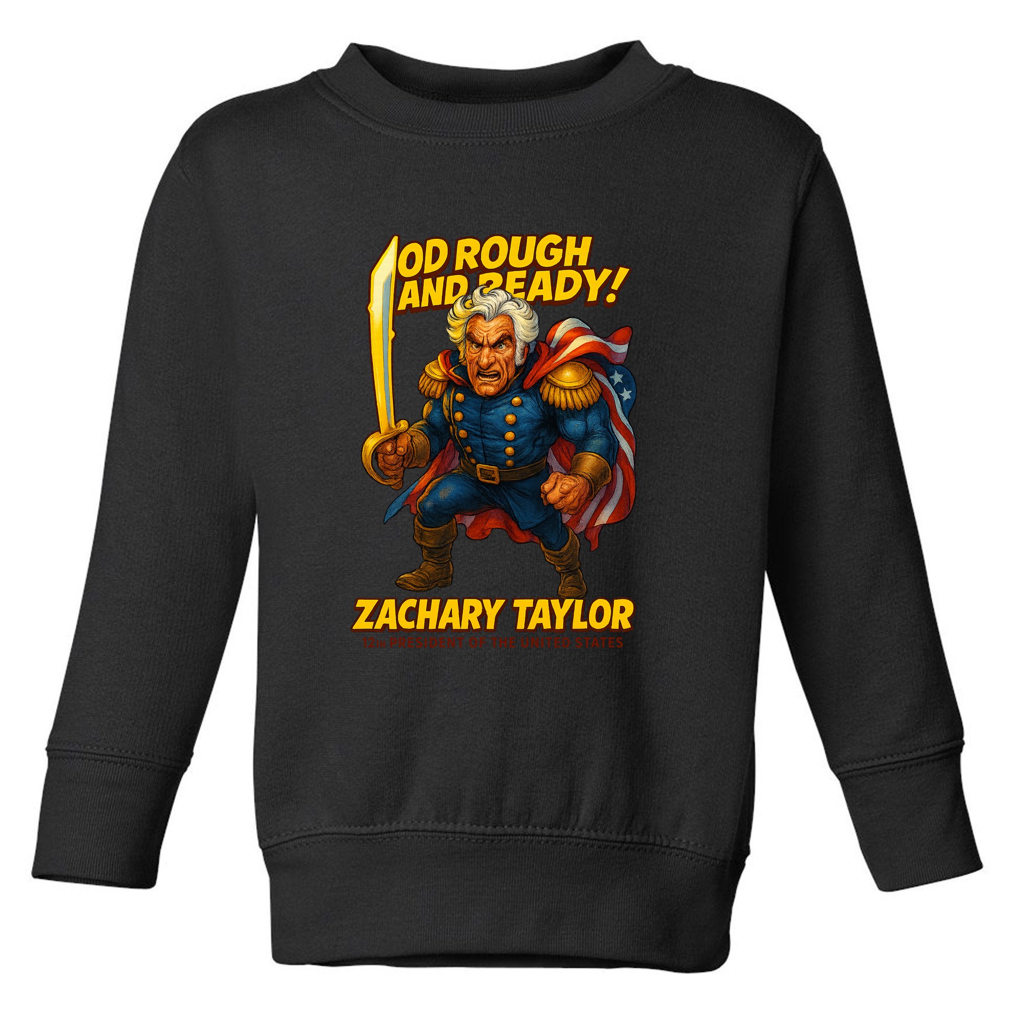 The Presidential Chronicles Zachary Taylor Toddler Sweatshirt