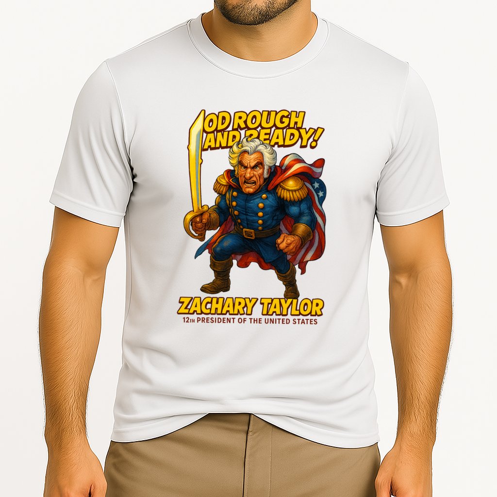 The Presidential Chronicles Zachary Taylor Cooling Performance Crew T-Shirt