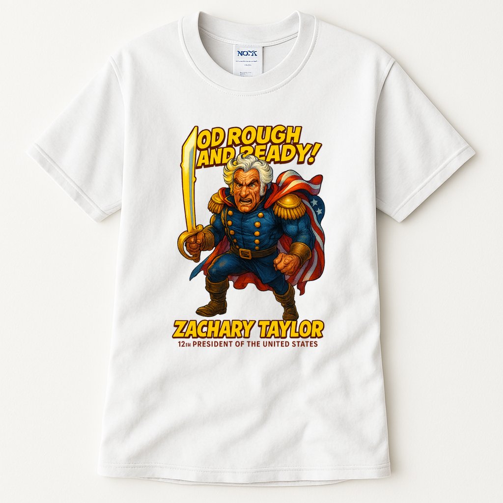The Presidential Chronicles Zachary Taylor Tall T-Shirt