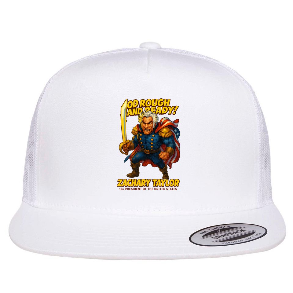 The Presidential Chronicles Zachary Taylor Flat Bill Trucker Hat