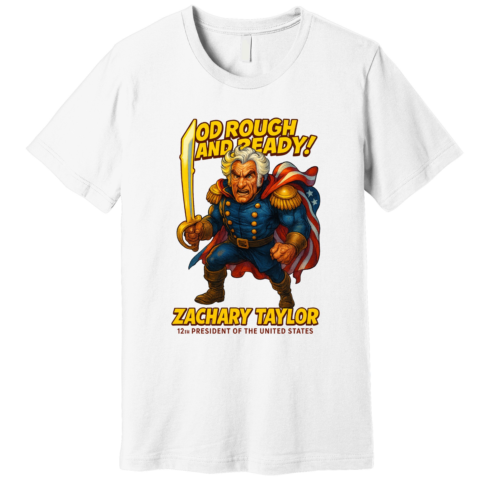 The Presidential Chronicles Zachary Taylor Premium T-Shirt