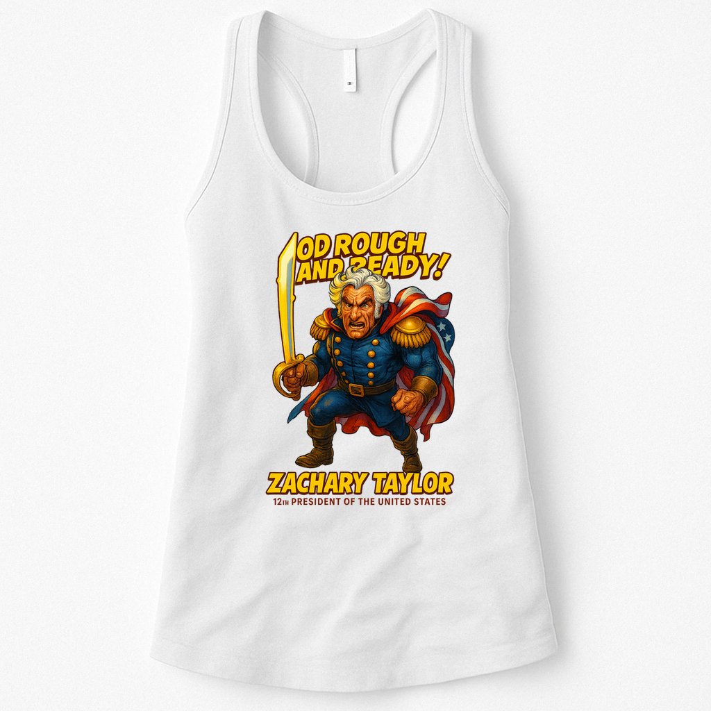 The Presidential Chronicles Zachary Taylor Womens Tank Top