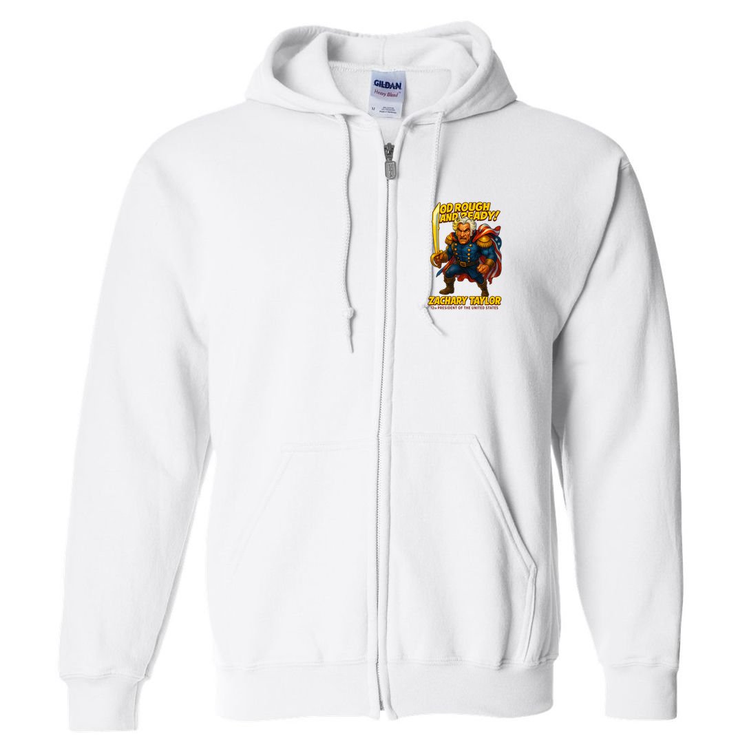 The Presidential Chronicles Zachary Taylor Full Zip Hoodie