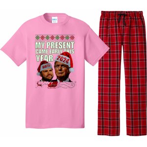 Trump Present Came Early This Year 2024 Pajama Set