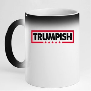 Trumpish Pro Donald Trump Republican 11oz Black Color Changing Mug