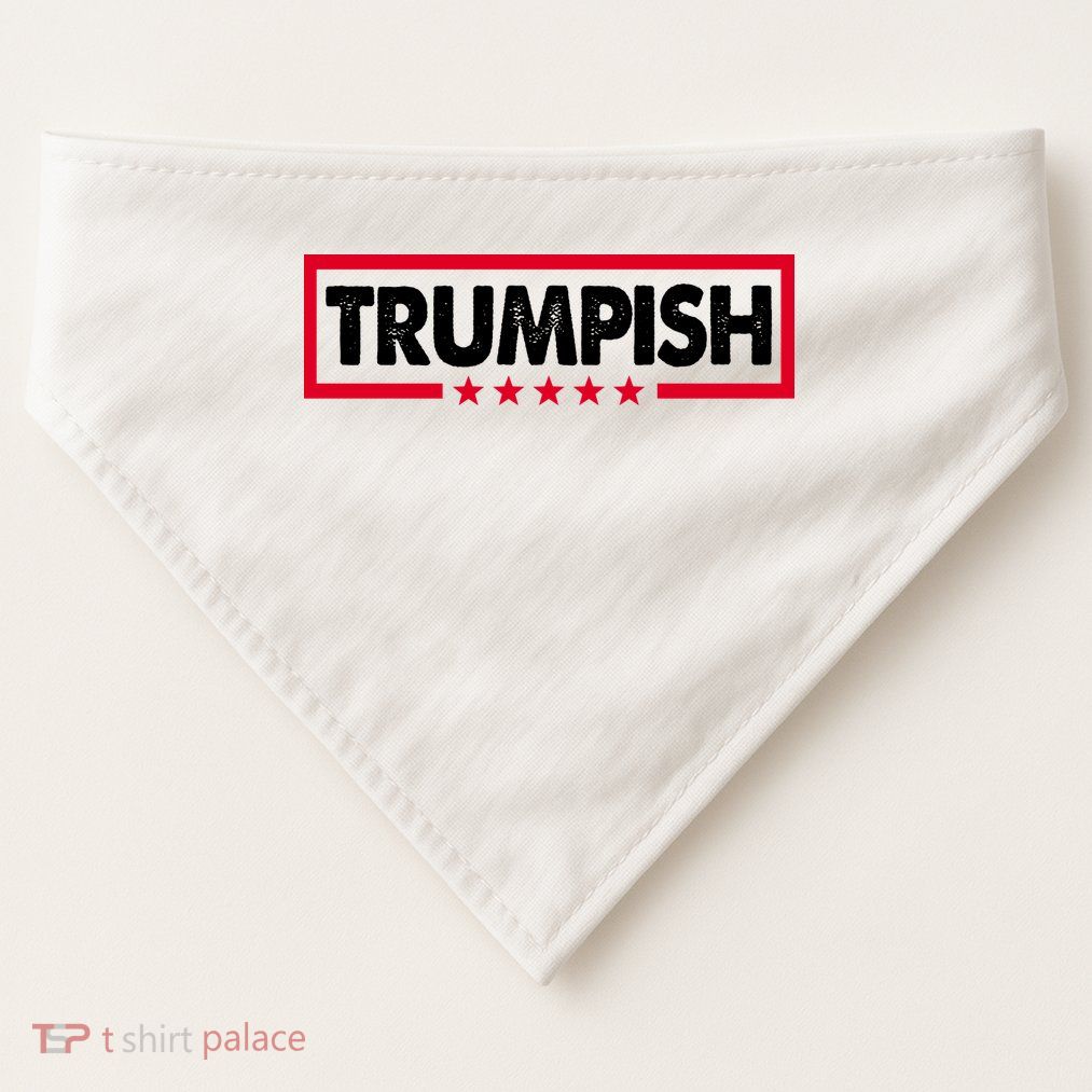 Trumpish Pro Donald Trump Republican USA-Made Doggie Bandana