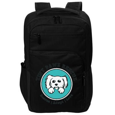 Tiny Paws Dog Logo Impact Tech Backpack