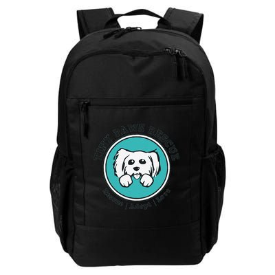 Tiny Paws Dog Logo Backpack