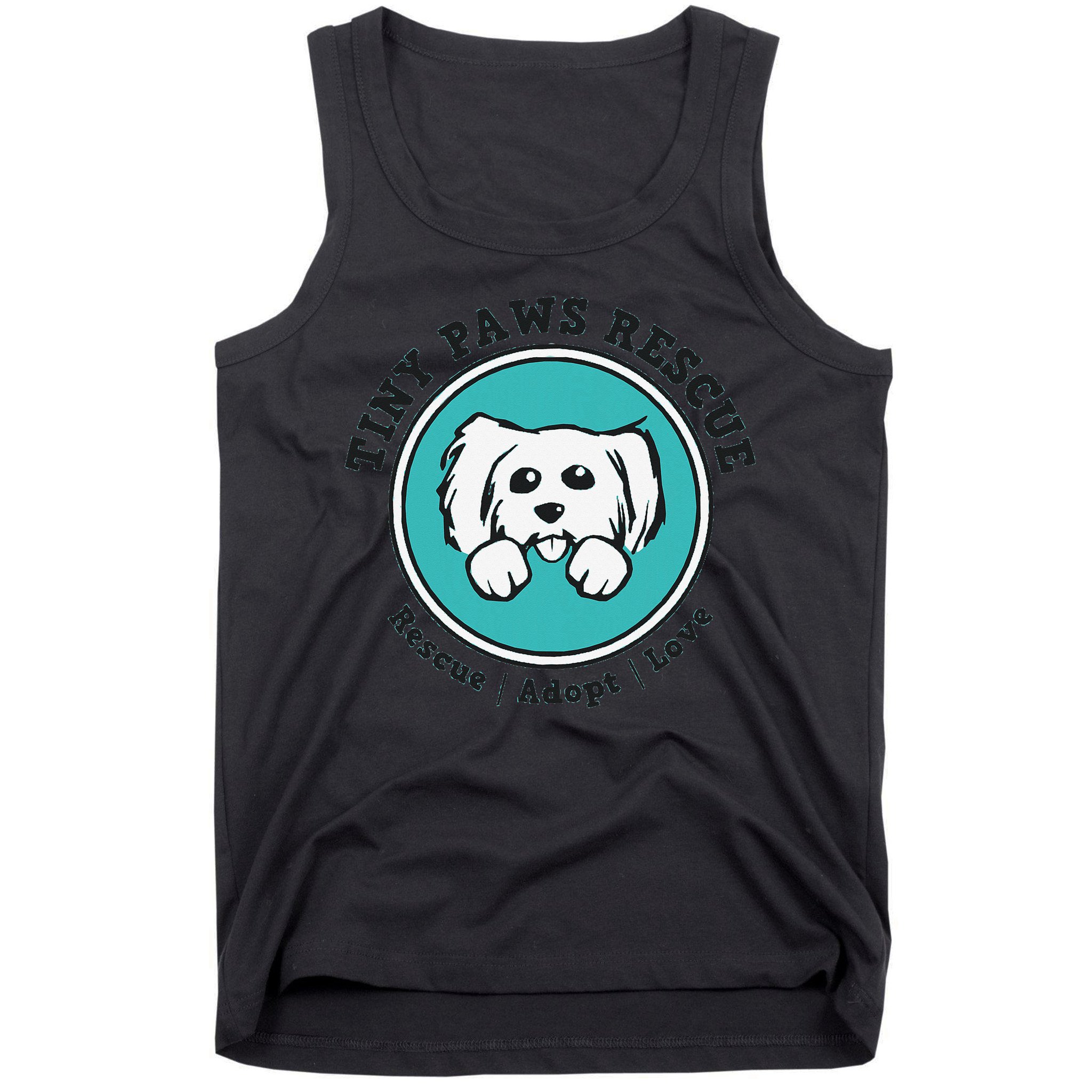 Tiny Paws Dog Logo Tank Top