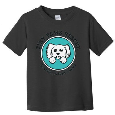 Tiny Paws Dog Logo Toddler T-Shirt